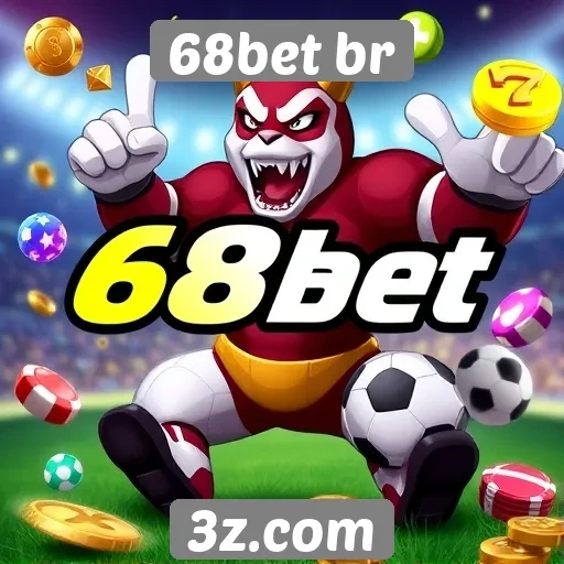 Variedade de jogos disponíveis no 68bet br