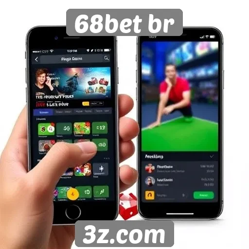 Acessibilidade do 68bet br em dispositivos móveis