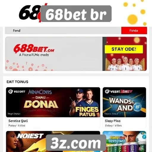 Novas promoções disponíveis no 68bet br