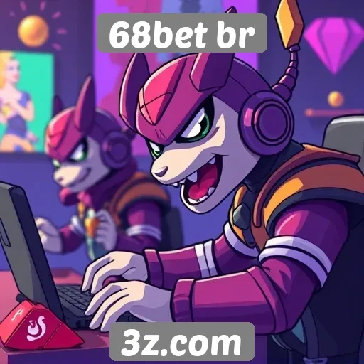 Tendências de jogos em plataformas online como 68bet br